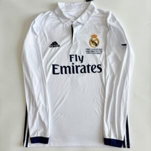 Real Madrid 2016-17 Home Kit – Retro Full Sleeve Edition