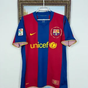 Barcelona 2007-08 Home Kit – Retro Edition