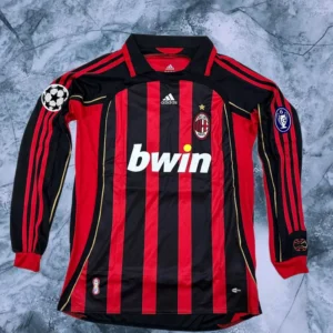 AC MILAN 2006-7 HOME FULL SLEEVE RETRO